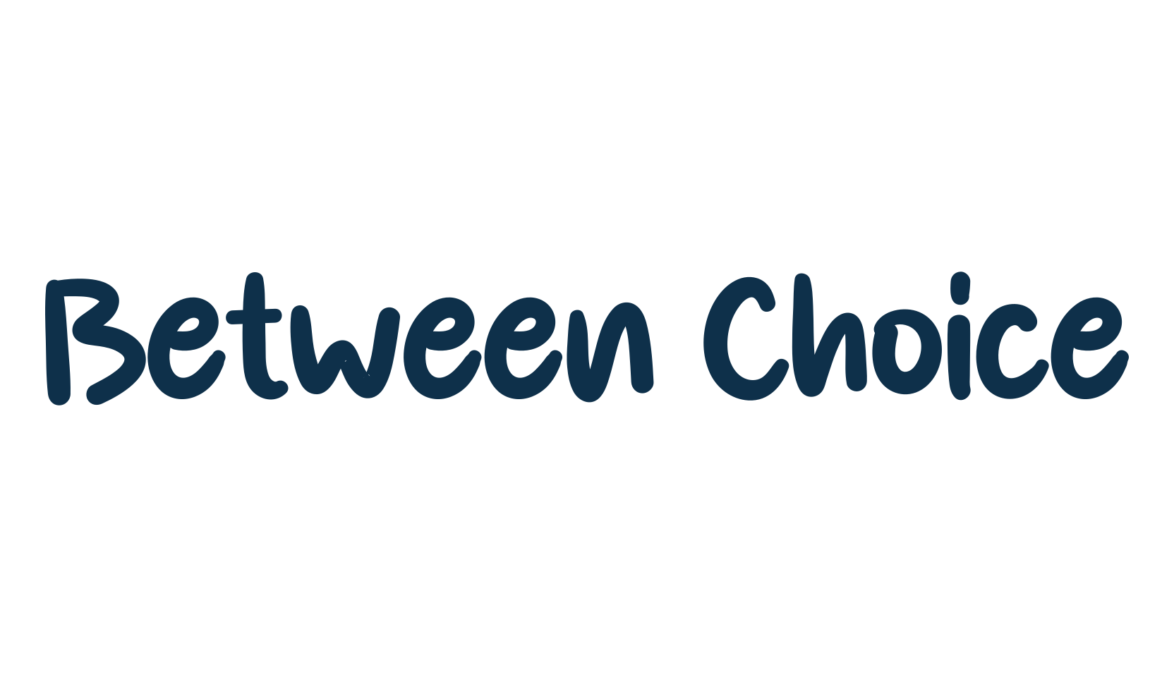 Between Choice, script handwritten fancy decorative calligraphy font preview