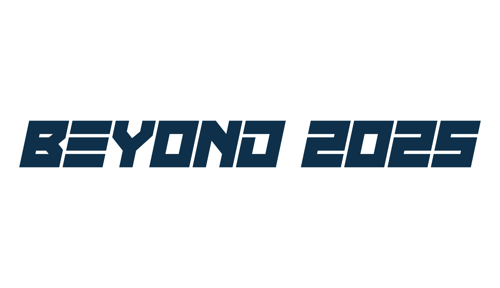 Beyond 2025, sci-fi font preview