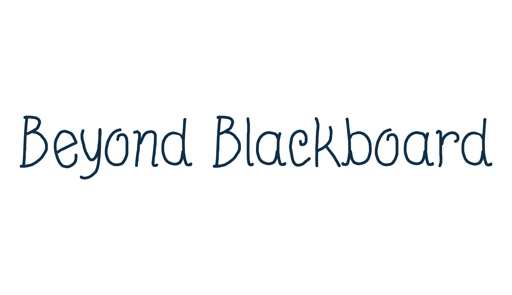 Beyond Blackboard, handwriting font preview