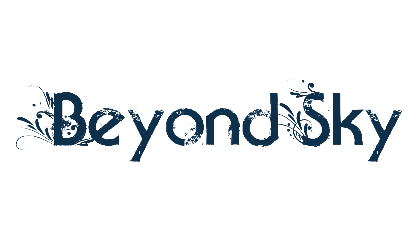 Beyond Sky, eroded font preview