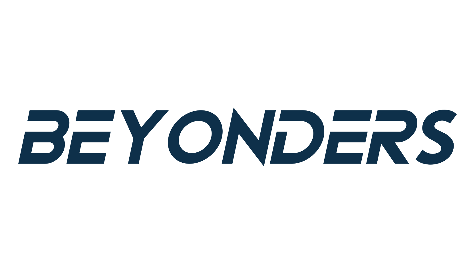 Beyonders, techno sci-fi font preview