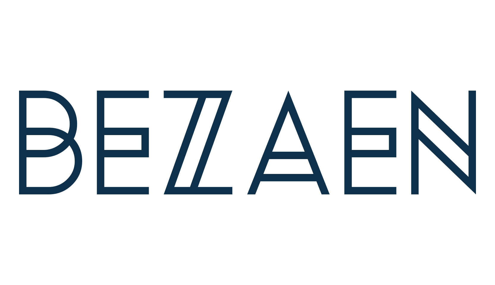 Bezaen, fancy retro decorative font preview