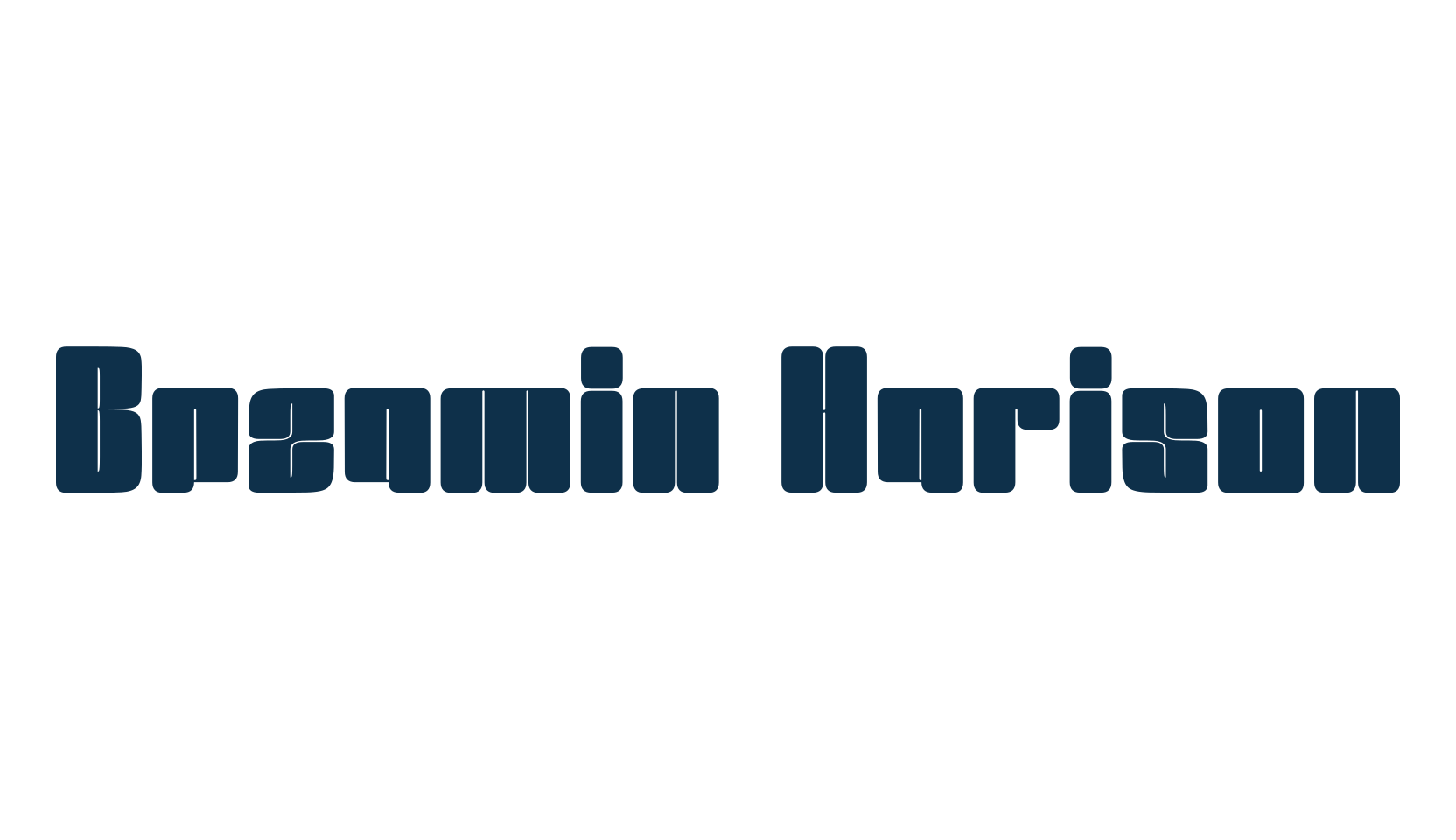 Bezamin Harison, fancy groovy decorative font preview