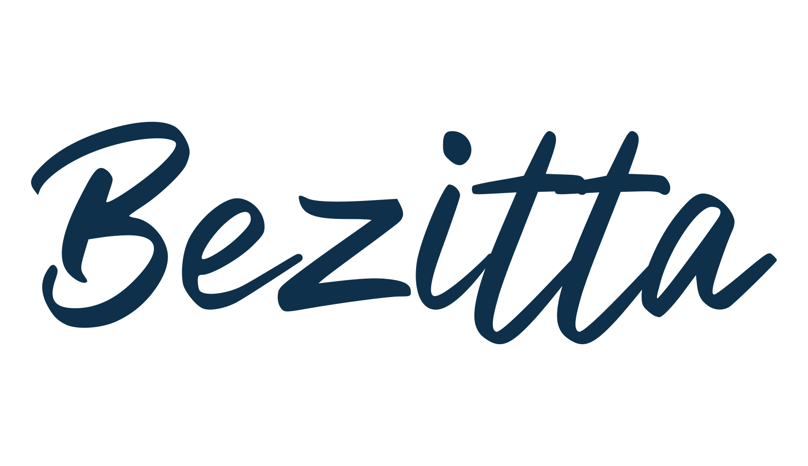 Bezitta, script handwritten fancy decorative calligraphy font preview