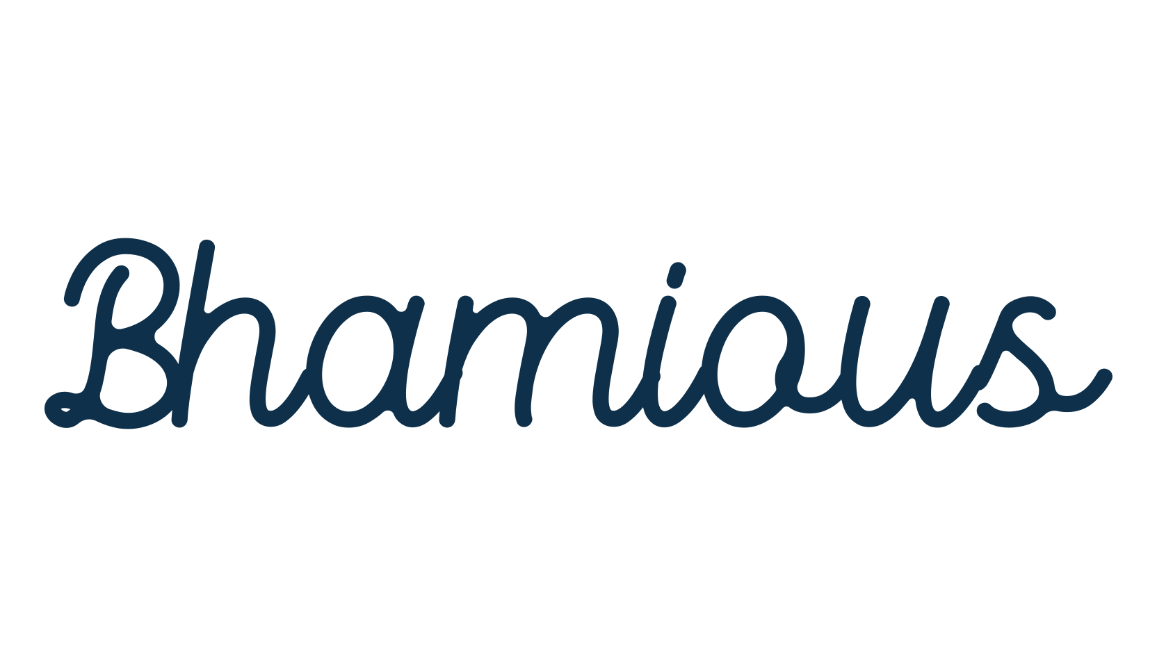 Bhamious, fancy decorative font preview