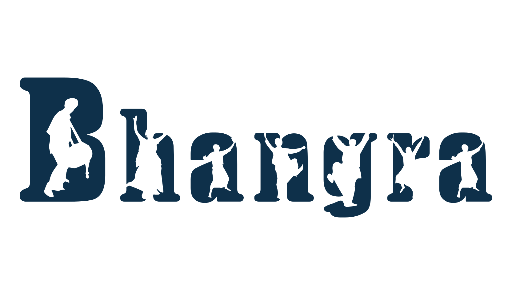 Bhangra, fancy decorative font preview