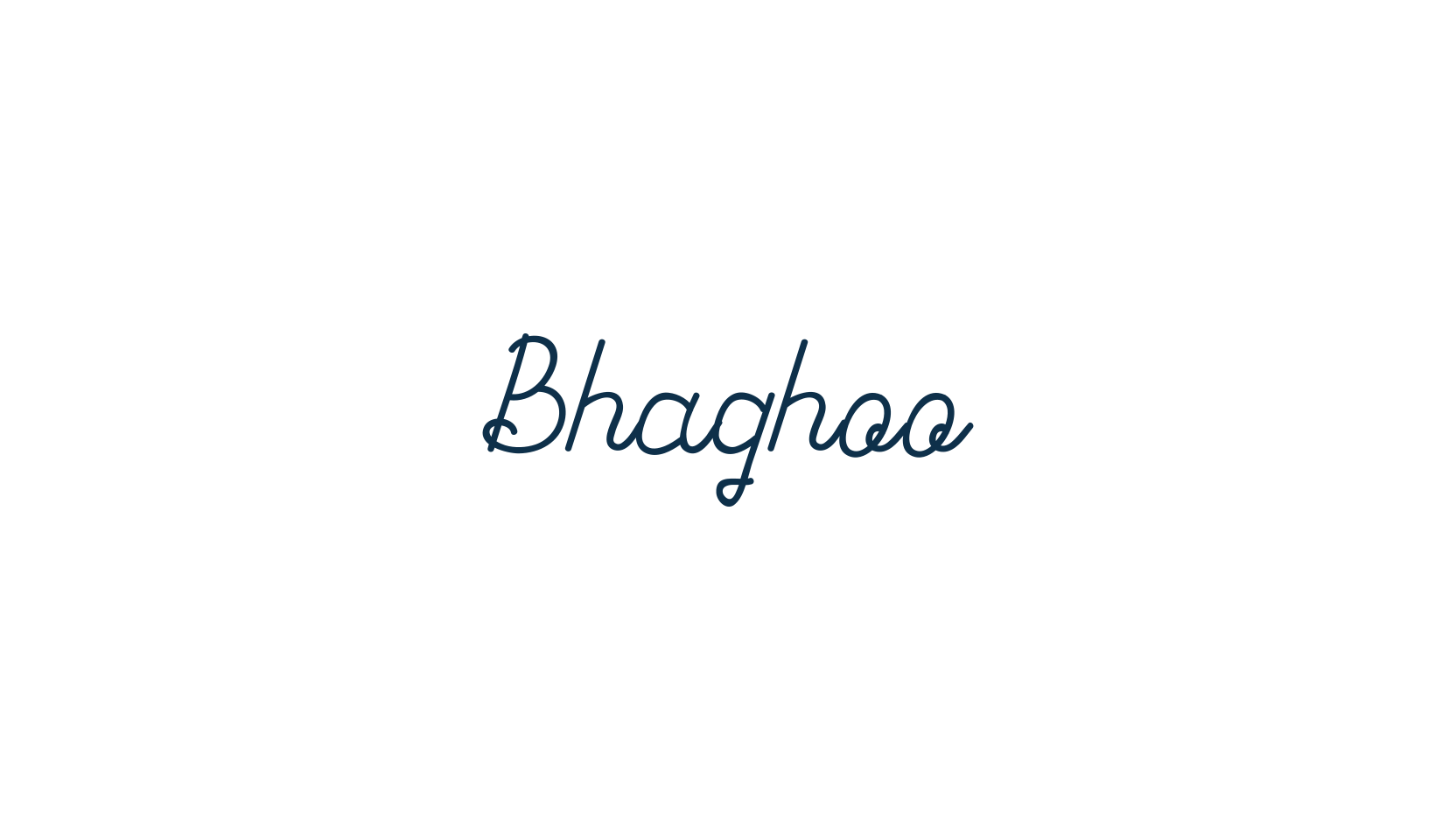 Bhaqhoo, fancy decorative font preview