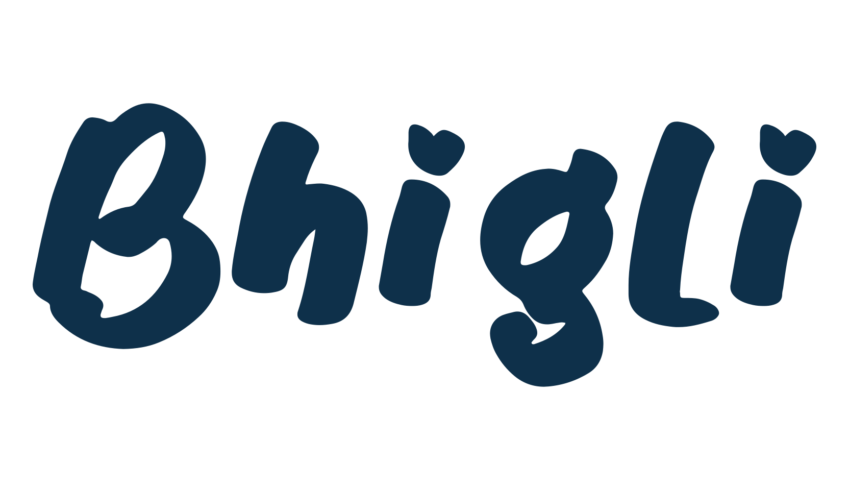 Bhigli, script brush fancy decorative calligraphy font preview