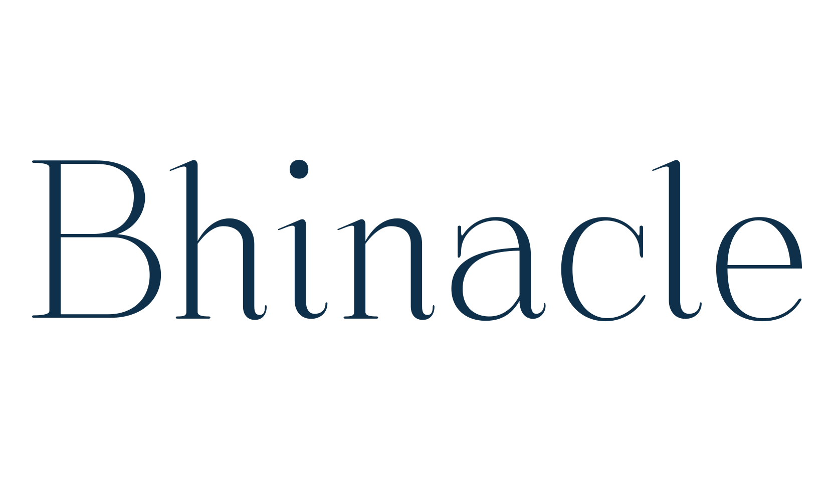 Bhinacle, serif font preview