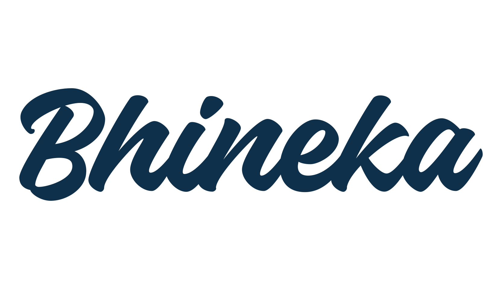 Bhineka (bhineka-2), script brush fancy decorative calligraphy font preview