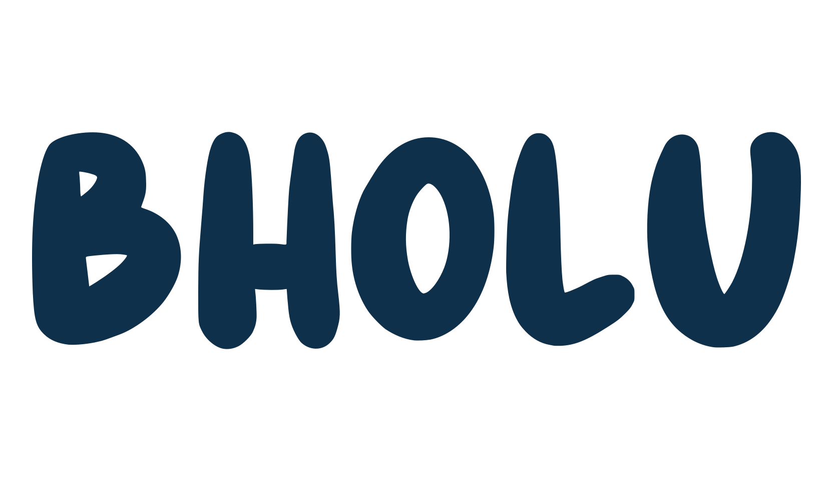 Bholu, fancy cartoon decorative comic font preview