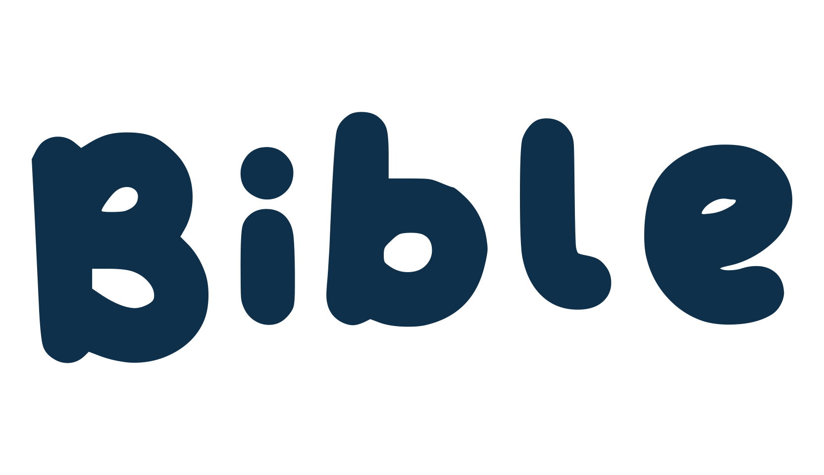 Bible, handwriting font preview