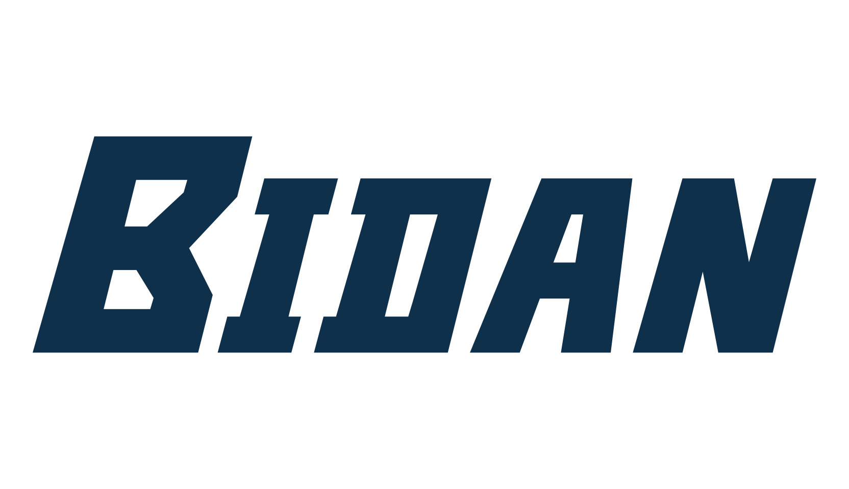 Bidan, fancy various techno sci-fi font preview