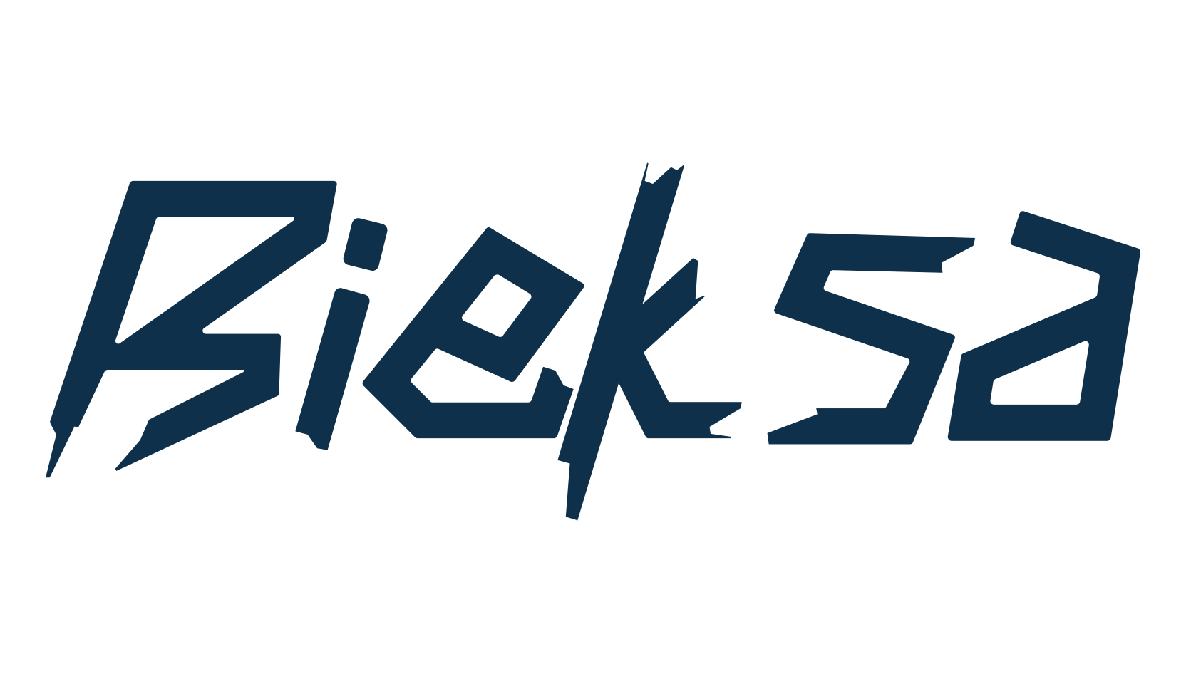 Bieksa, fancy various decorative font preview
