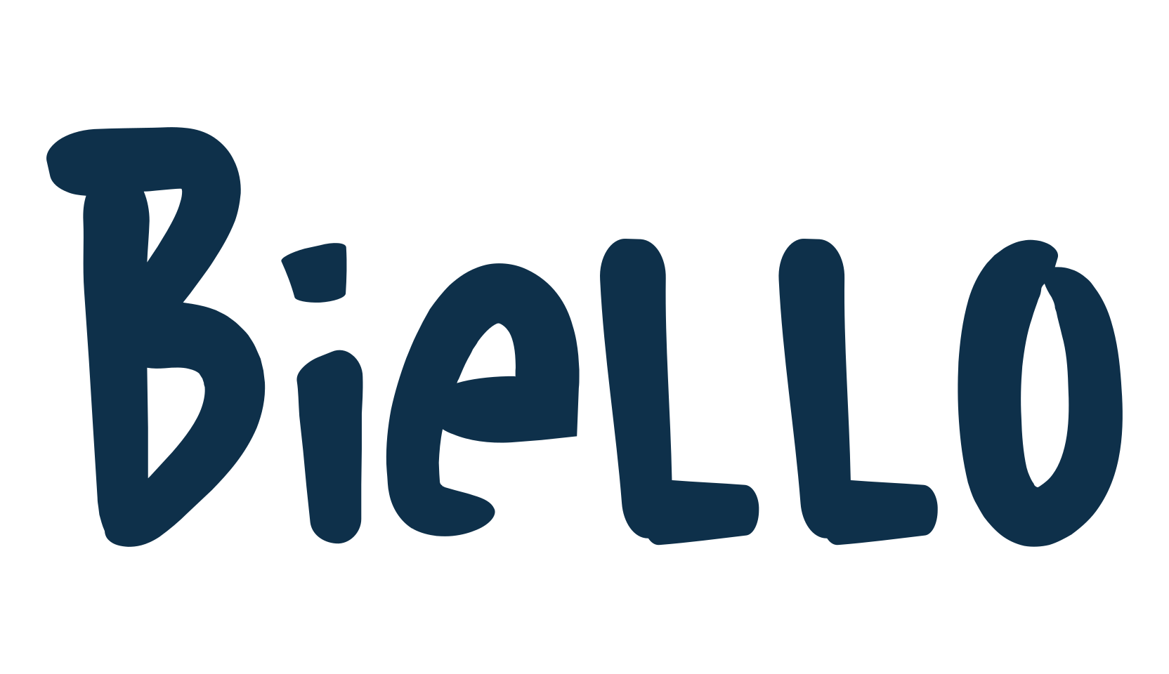 Biello, fancy decorative font preview
