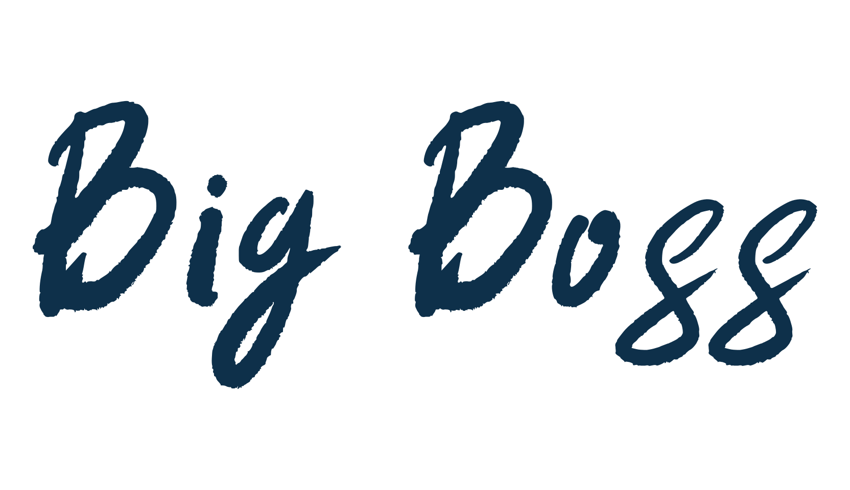 Big Boss (big-boss), brush font preview
