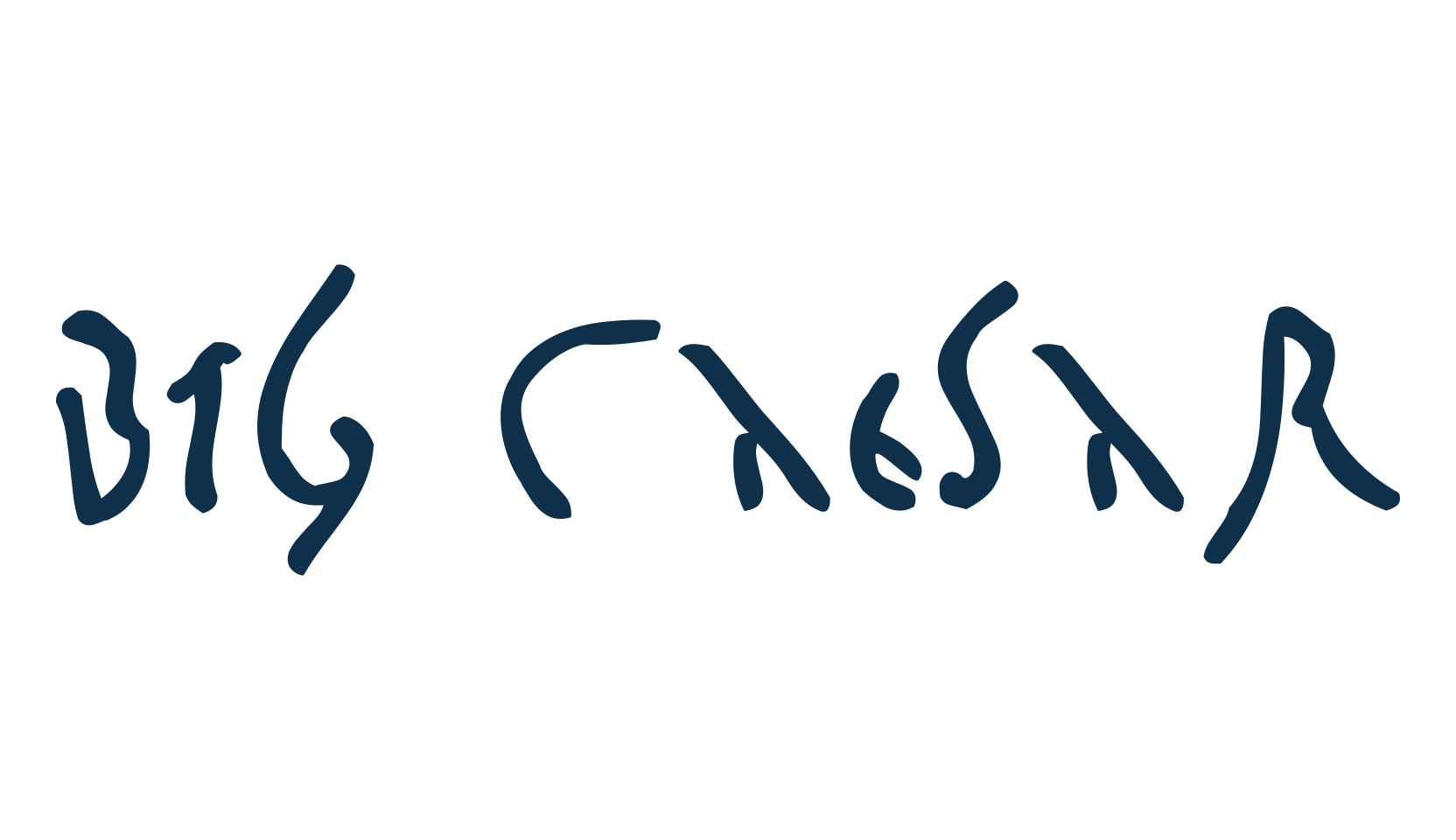 Big Caesar, roman, greek font preview