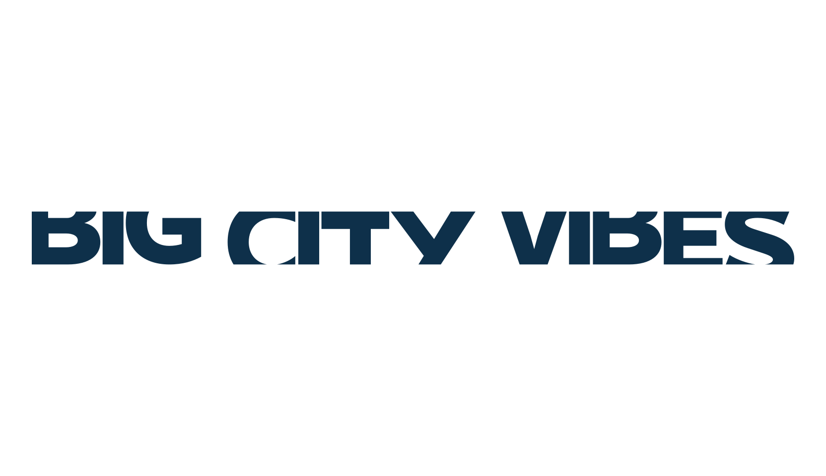 Big City Vibes, fancy distorted decorative font preview