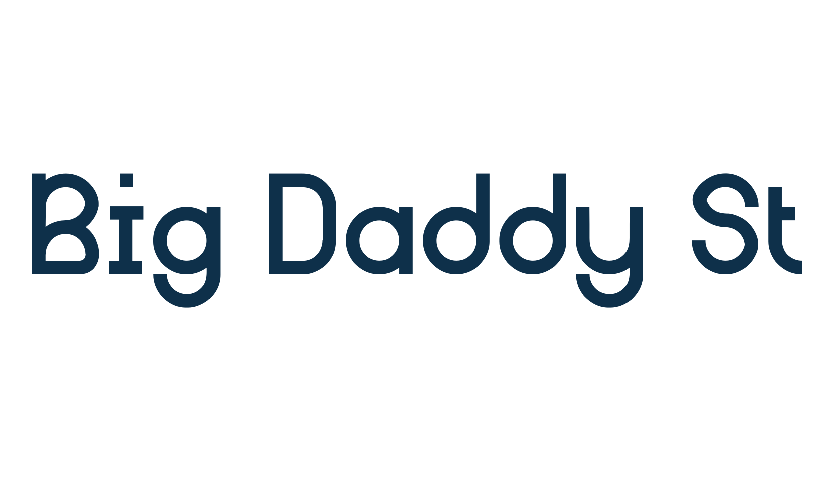 Big Daddy St, fancy various decorative font preview