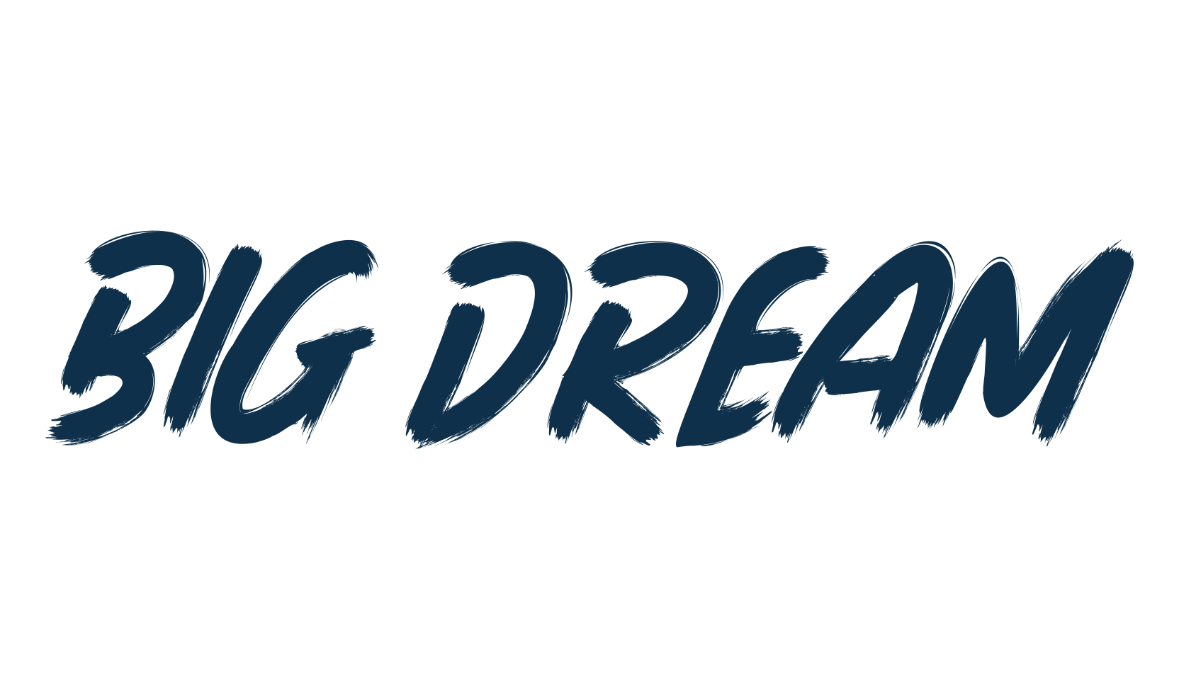 Big Dream, script brush fancy decorative calligraphy font preview