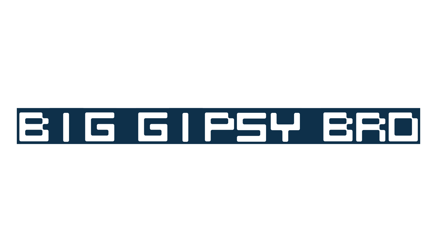 Big Gipsy Bro, fancy various techno sci-fi font preview