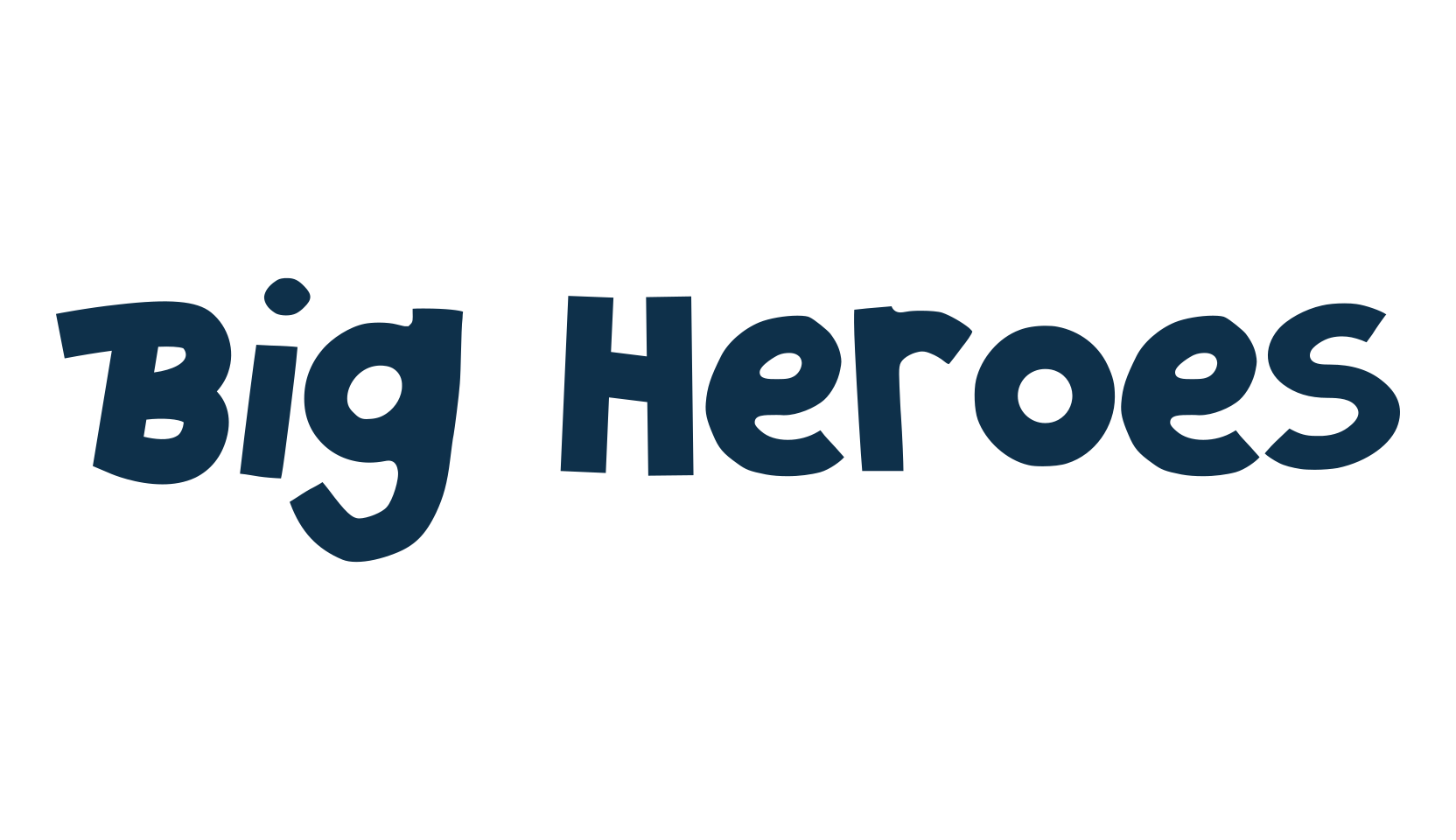 Big Heroes, fancy cartoon decorative comic font preview