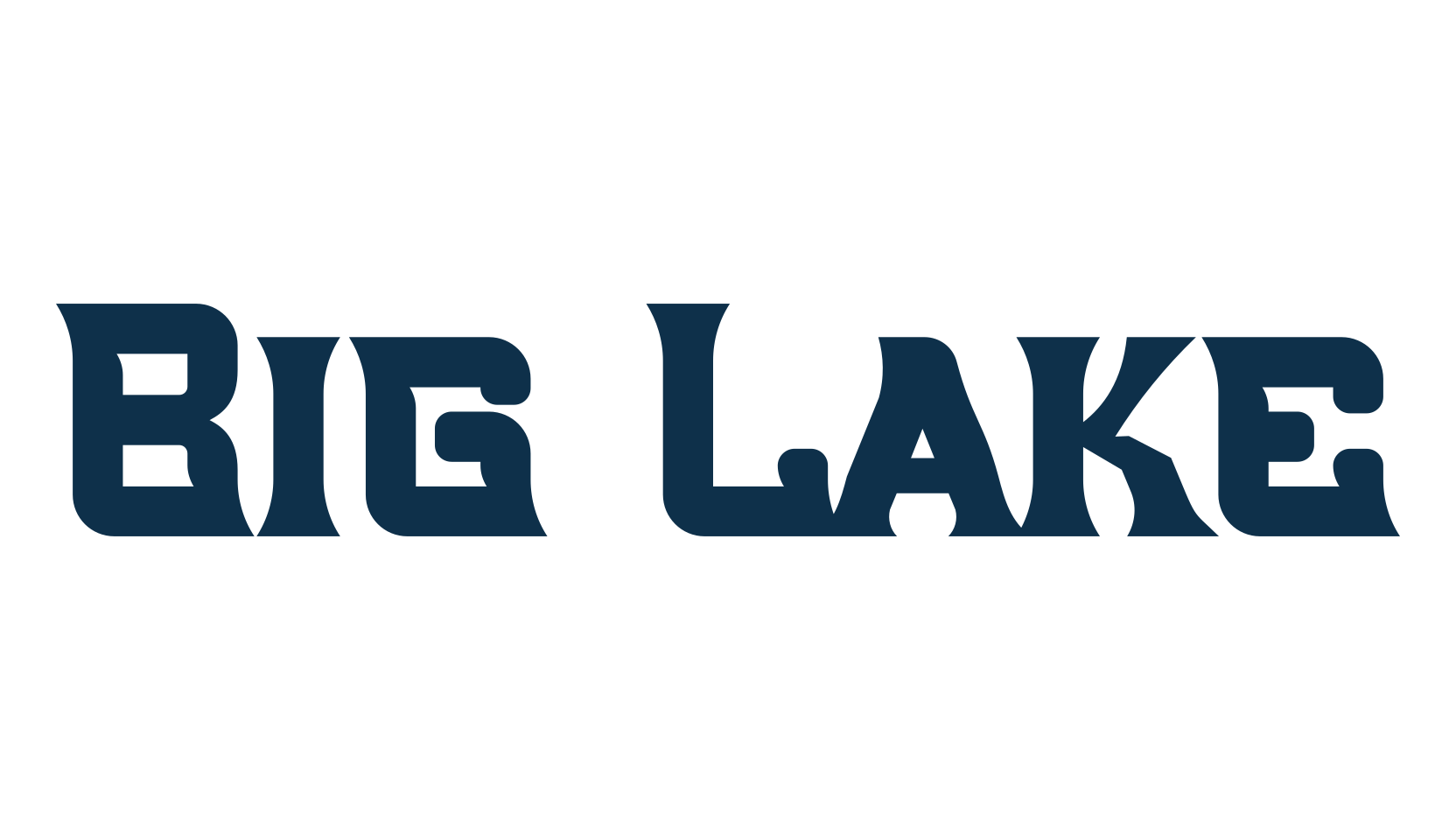 Big Lake, retro font preview