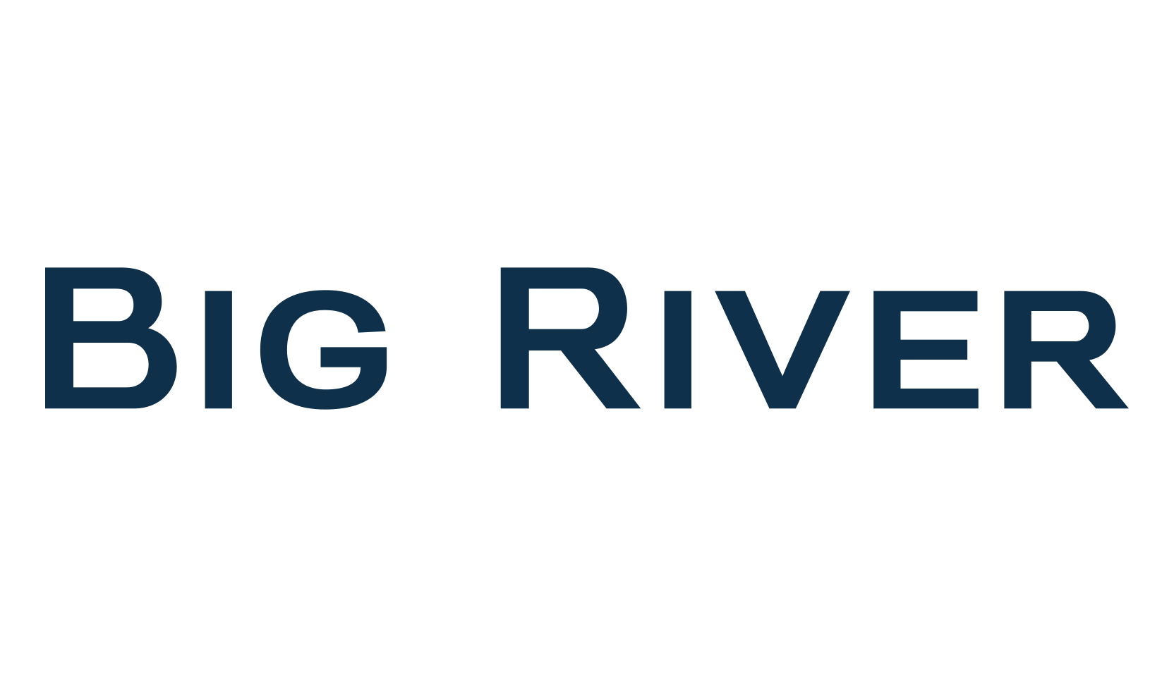 Big River, basic sans serif font preview