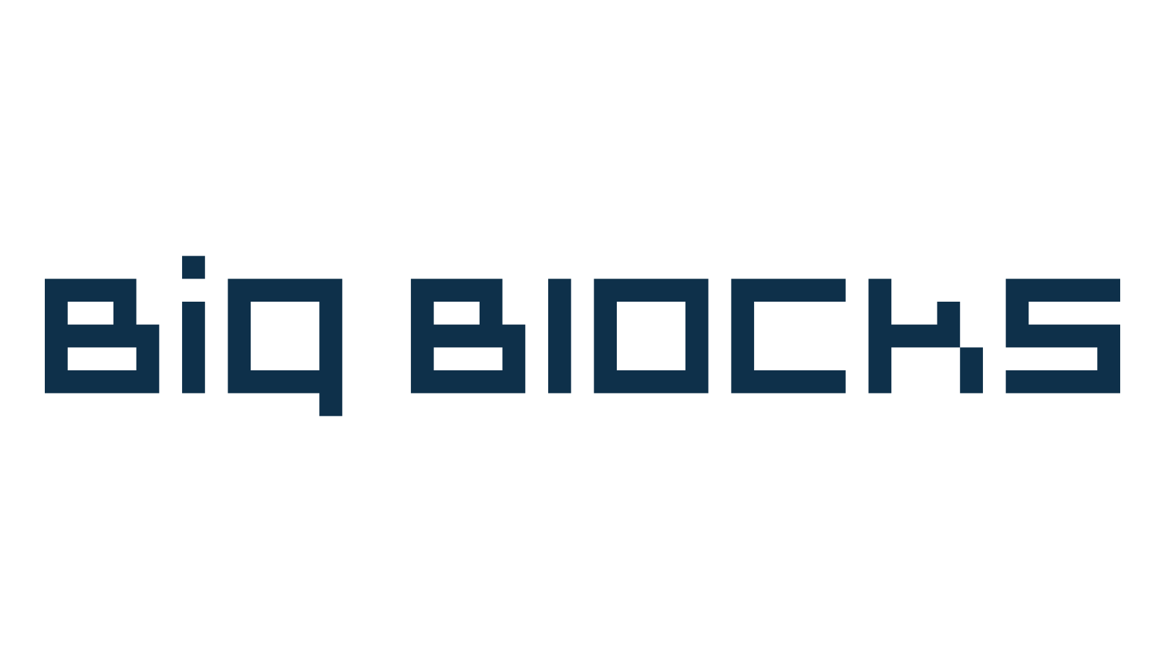 Big Blocks, square font preview