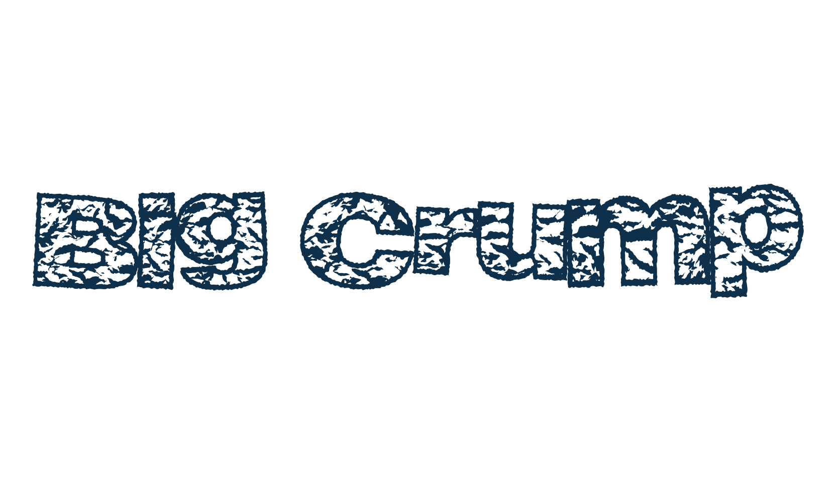 Big Crump, fancy decorative font preview