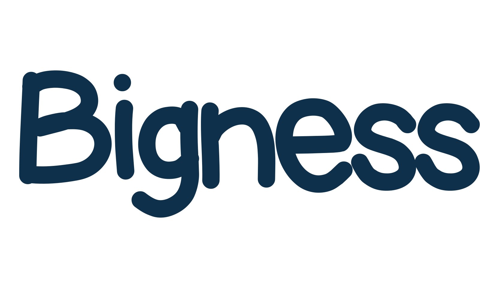 Bigness, script handwritten fancy decorative calligraphy font preview