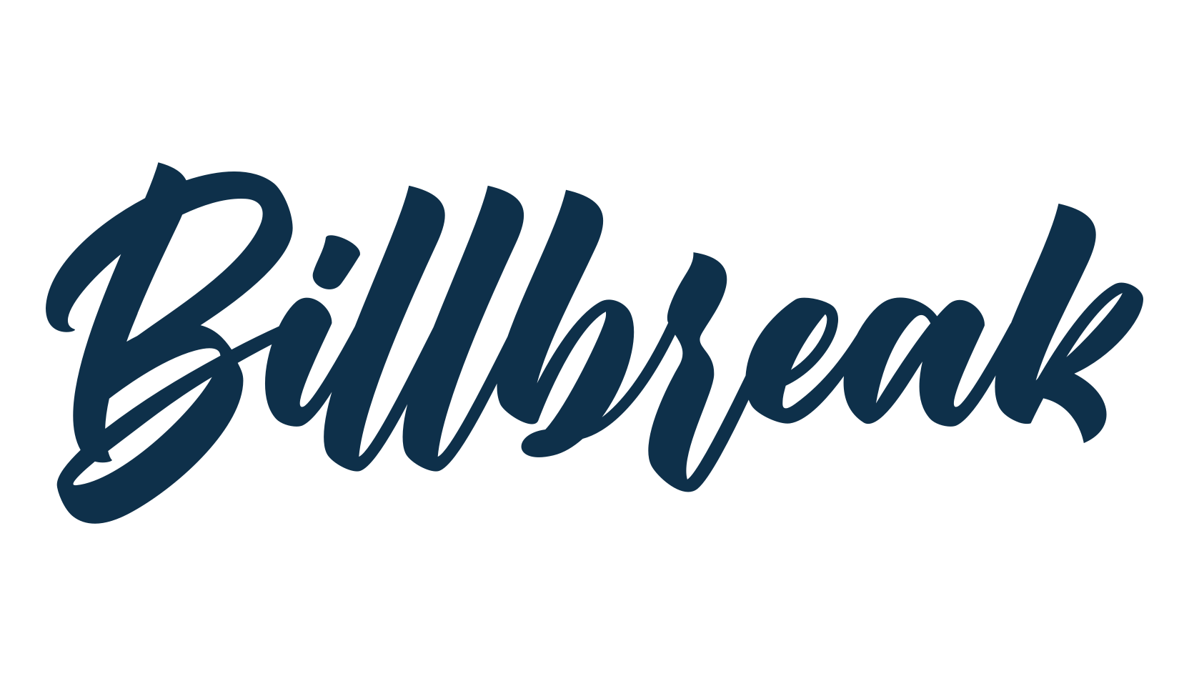 Billbreak, various font preview