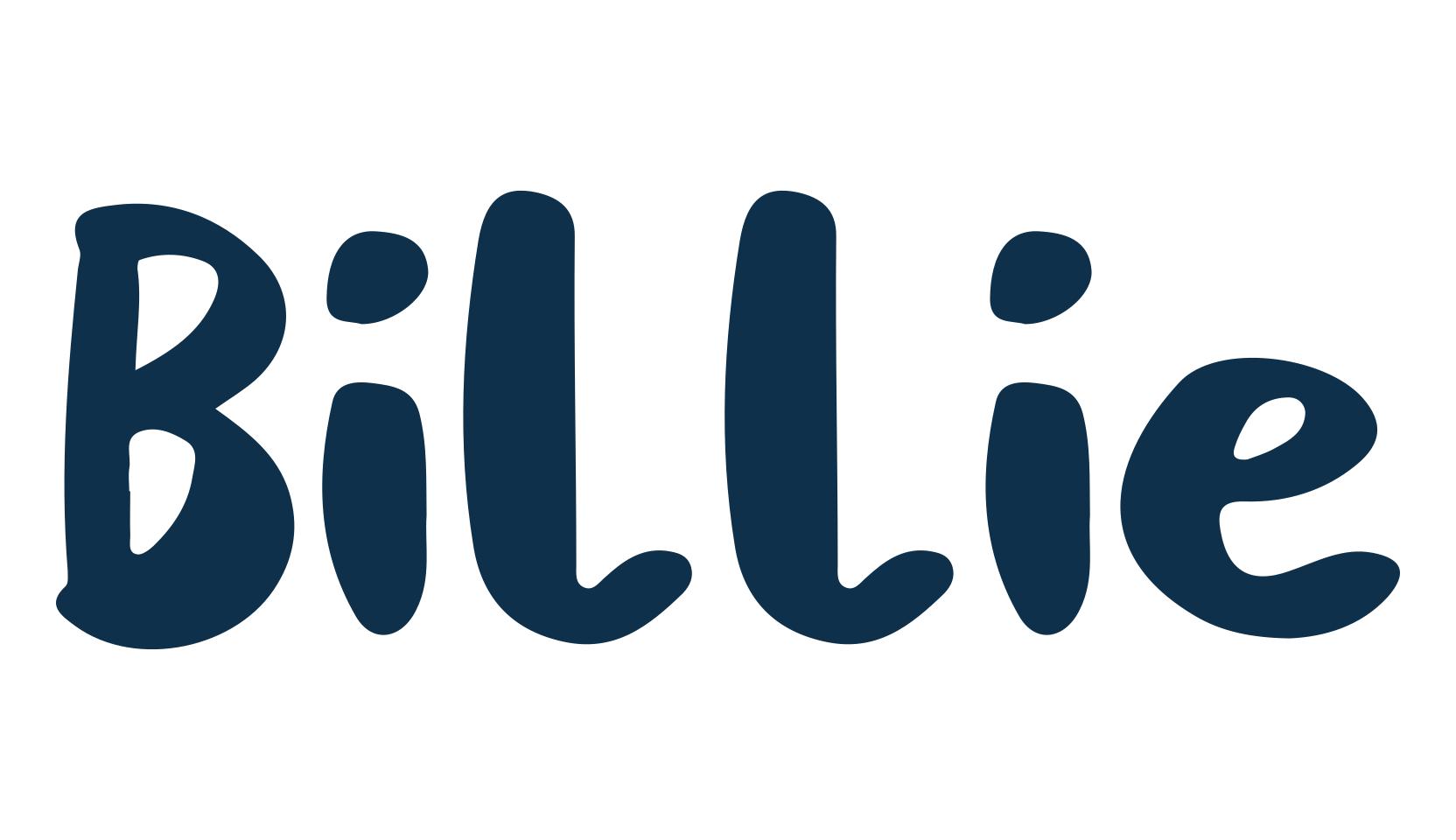 Billie (billie), script handwritten fancy decorative calligraphy font preview