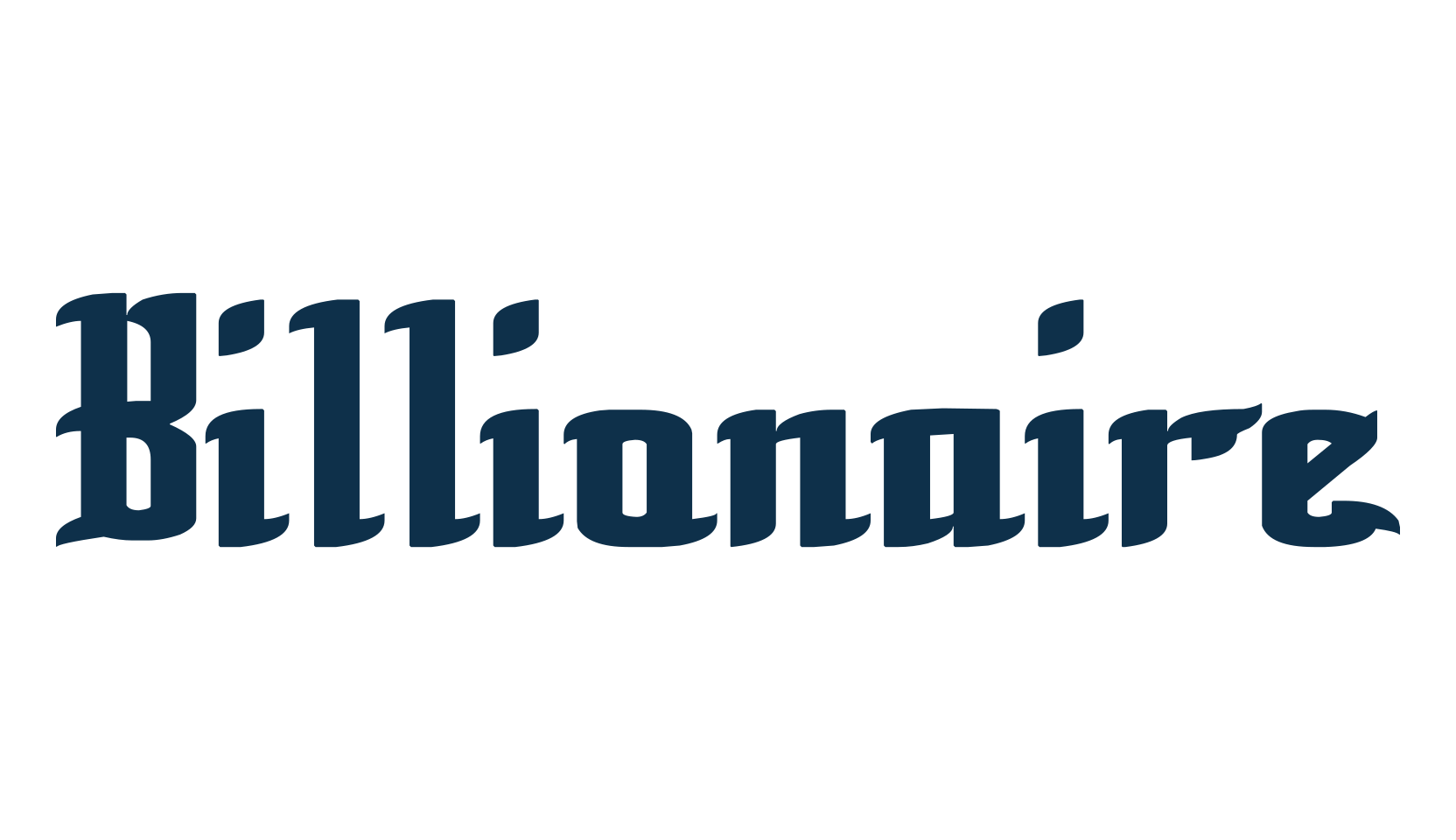 Billionaire (billionaire), fancy various decorative font preview