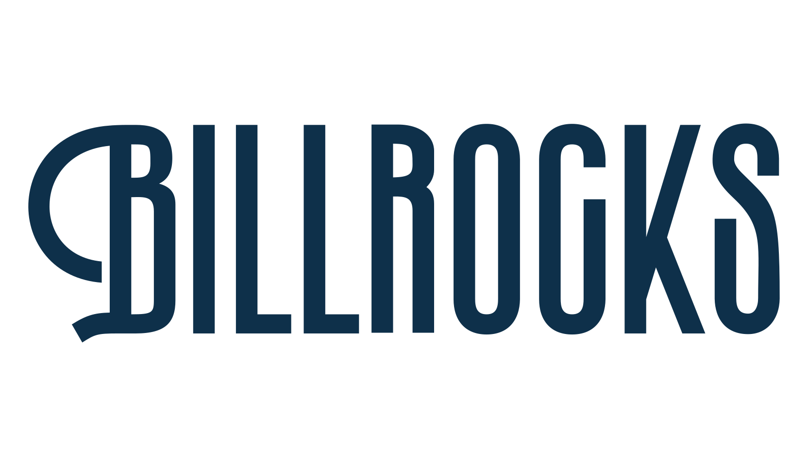 Billrocks, fancy retro decorative font preview