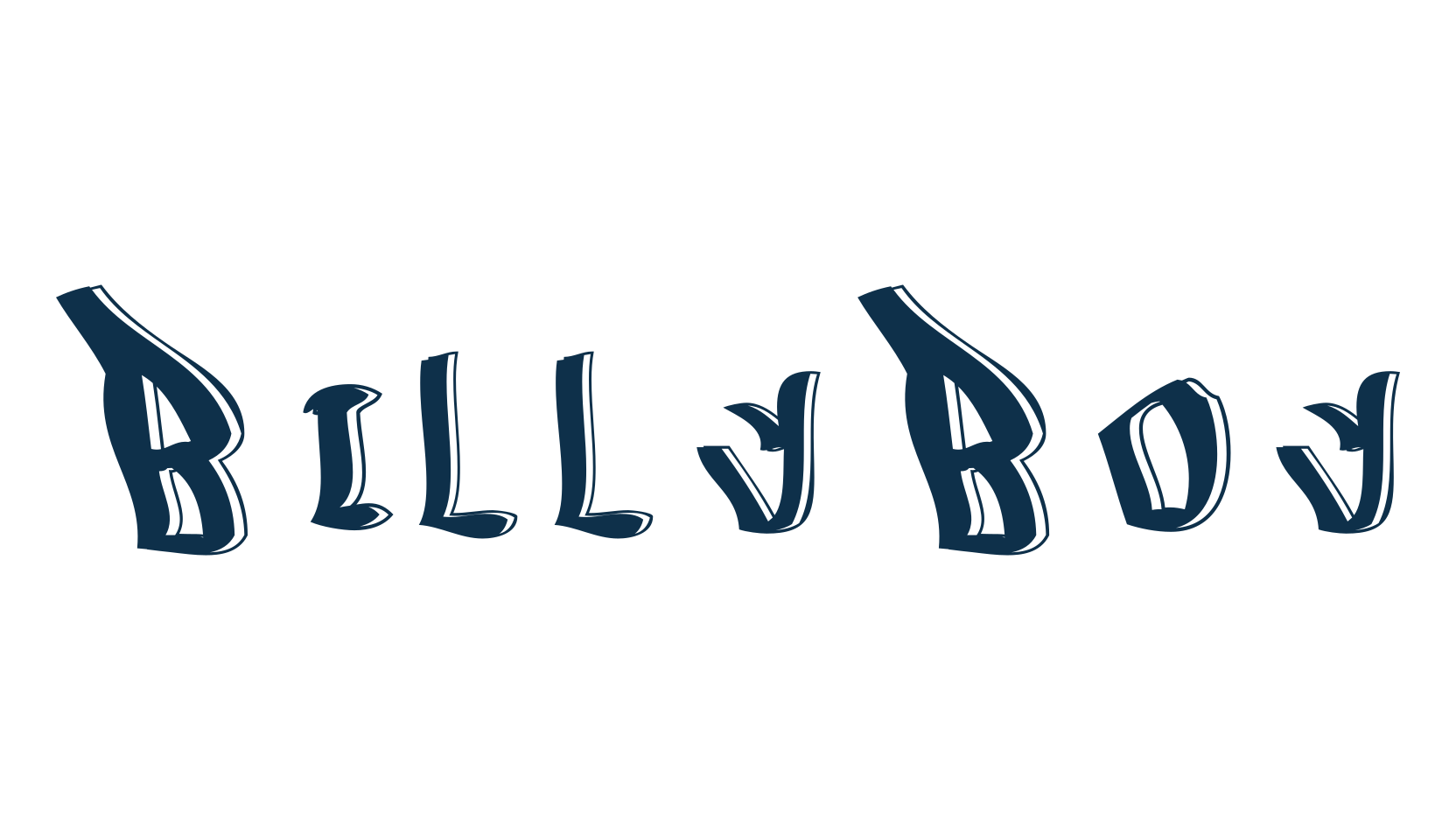 BillyBoy, graffiti font preview