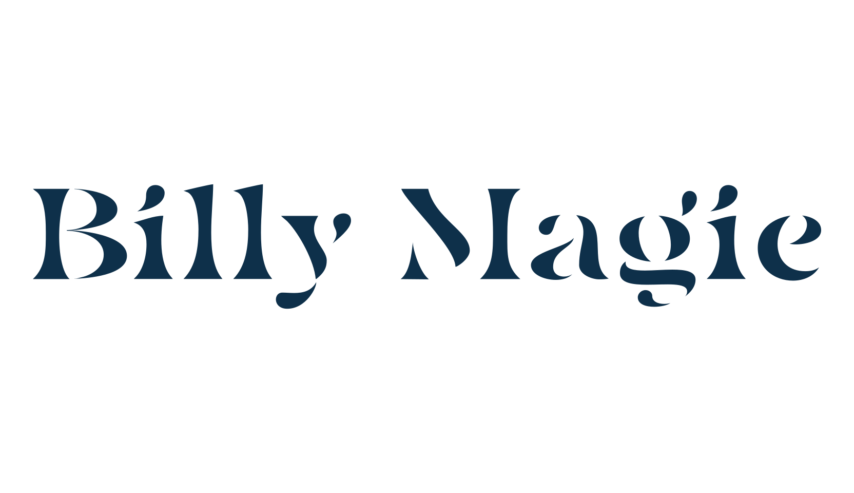 Billy Magie, various font preview