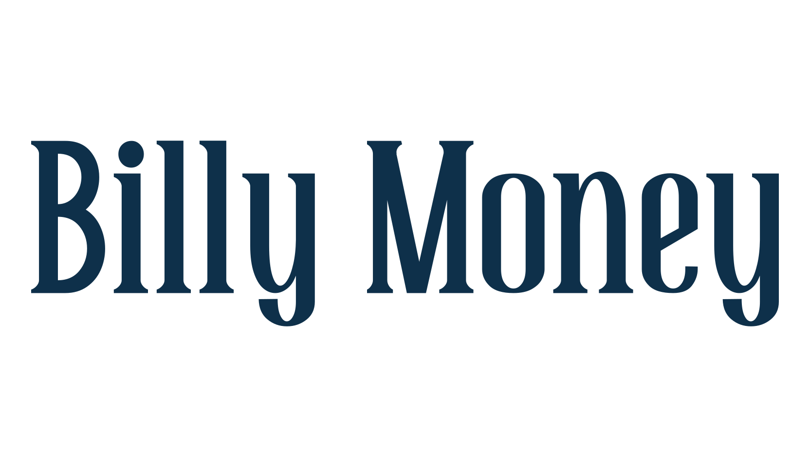 Billy Money, retro font preview