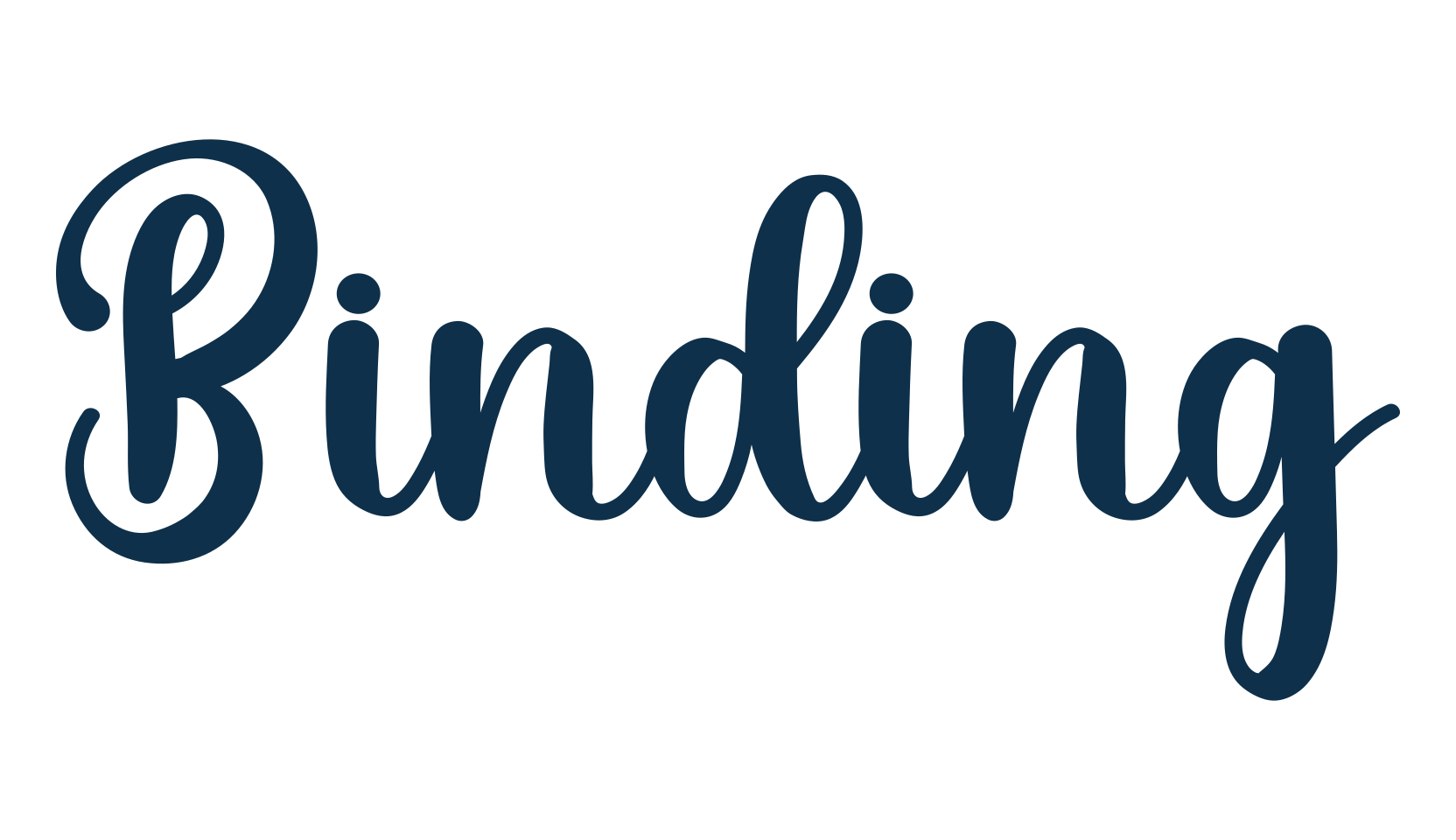 Binding, display market font preview