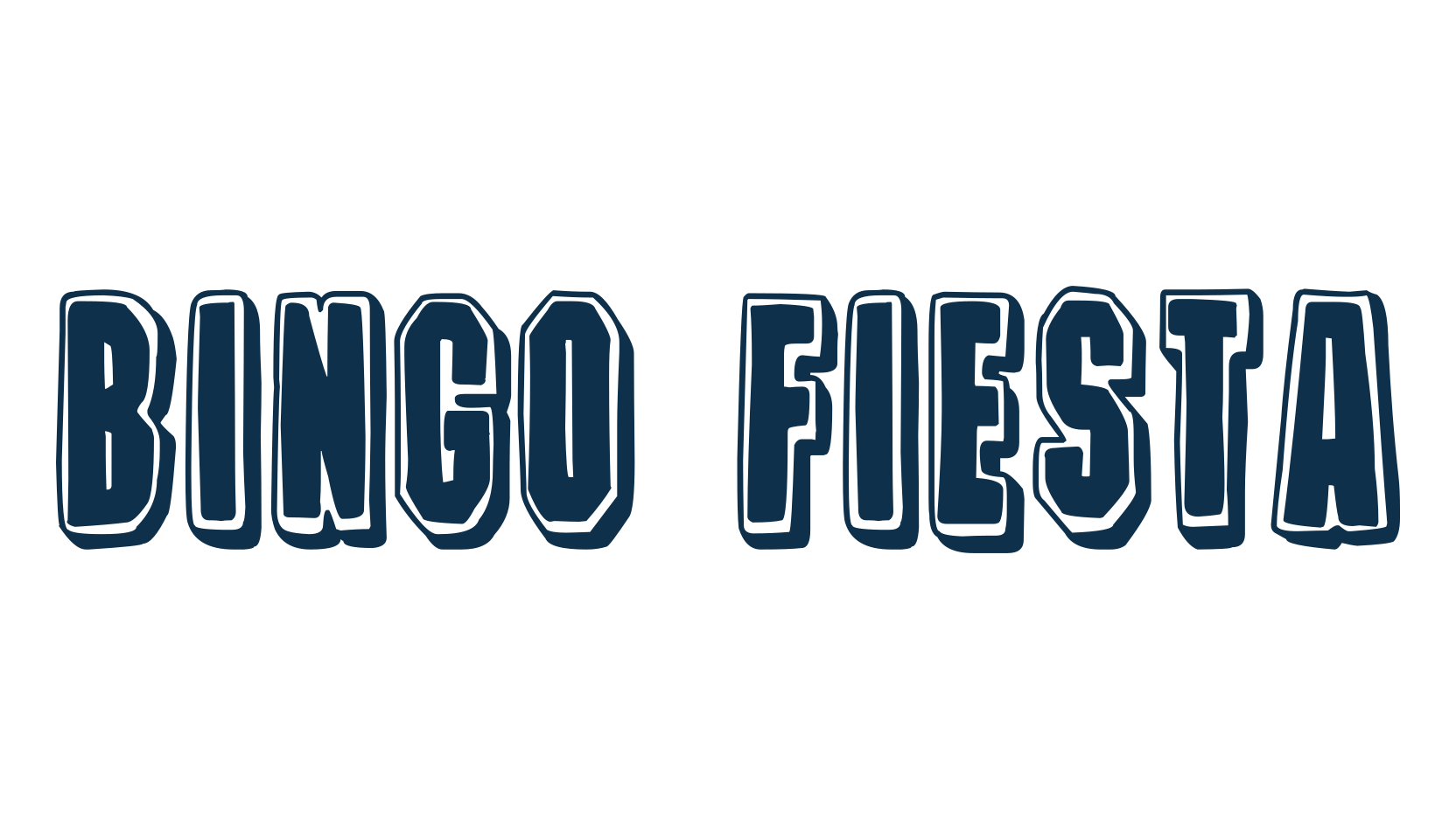 Bingo Fiesta, fancy various decorative font preview