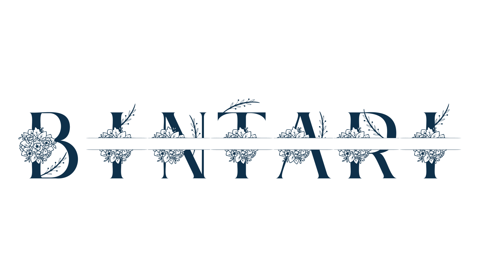 Bintari, decorative font preview