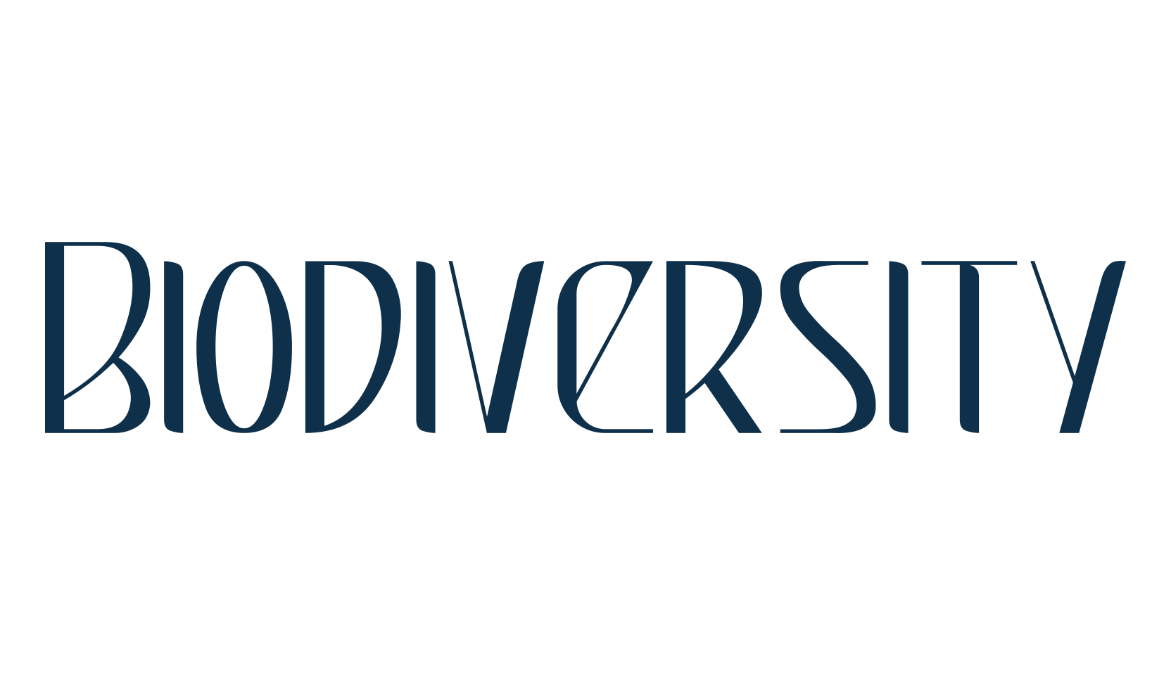 Biodiversity, fancy various decorative font preview