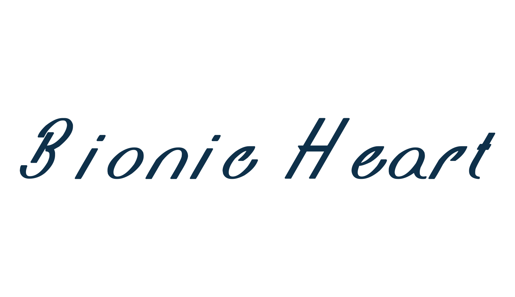 Bionic Heart, fancy various decorative script calligraphy font preview