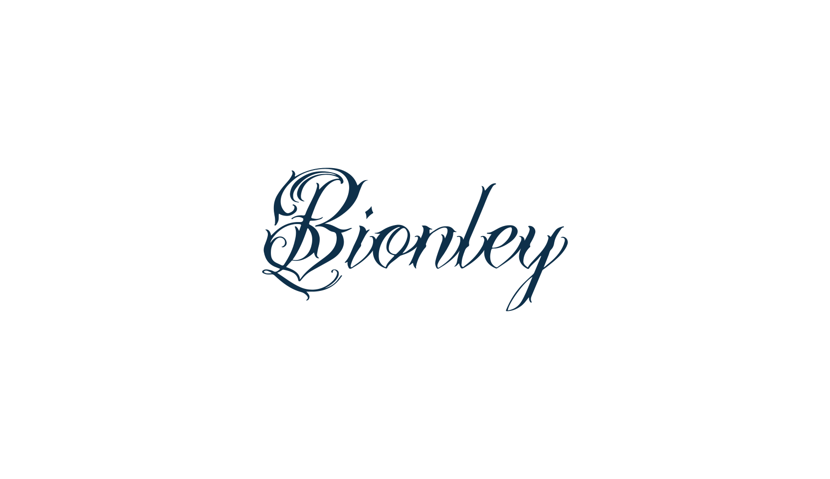 Bionley, various font preview