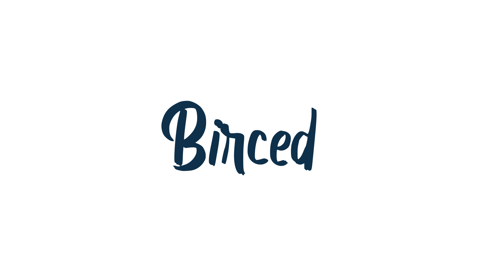 Birced, fancy decorative font preview