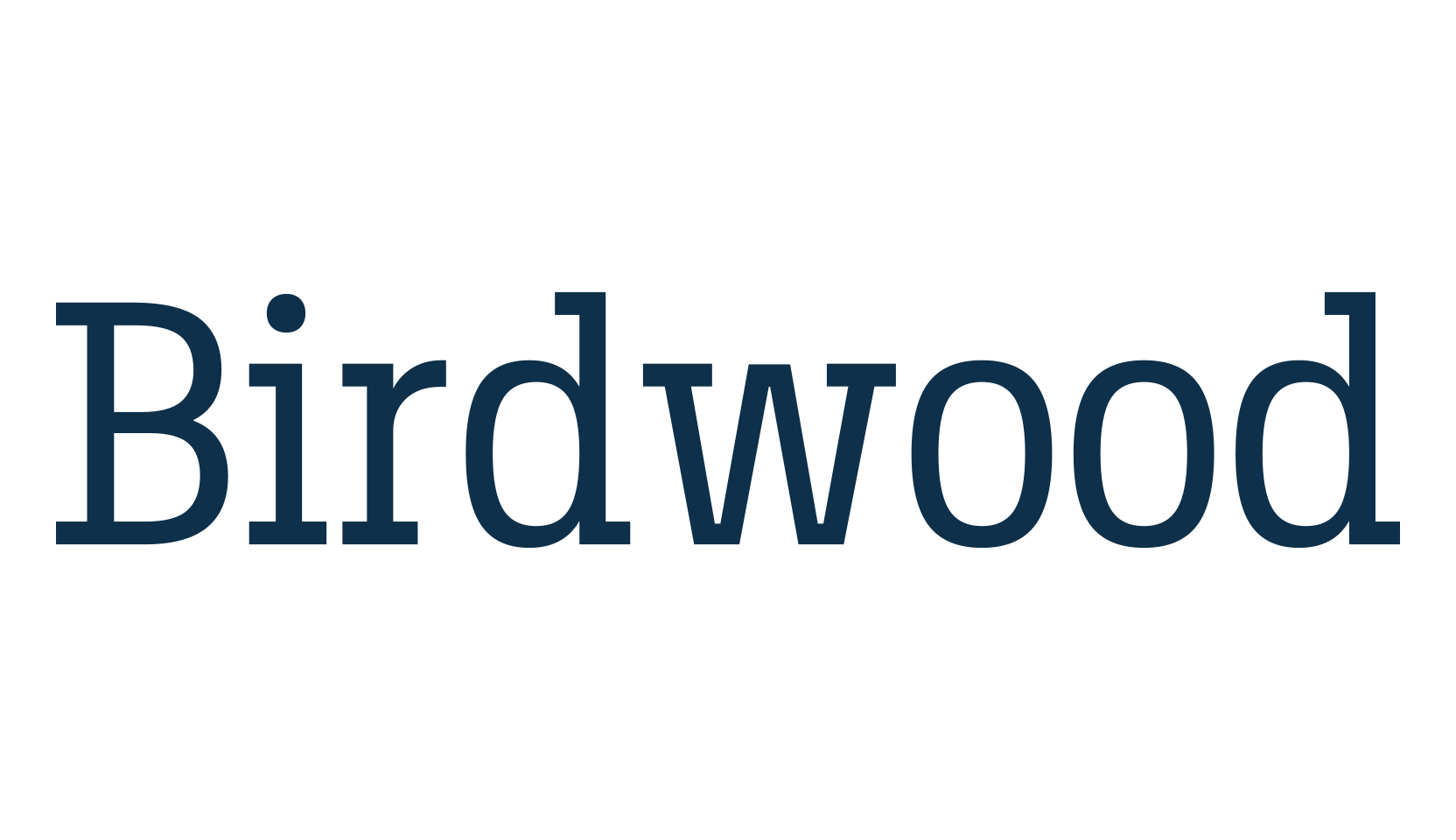 Birdwood, serif font preview