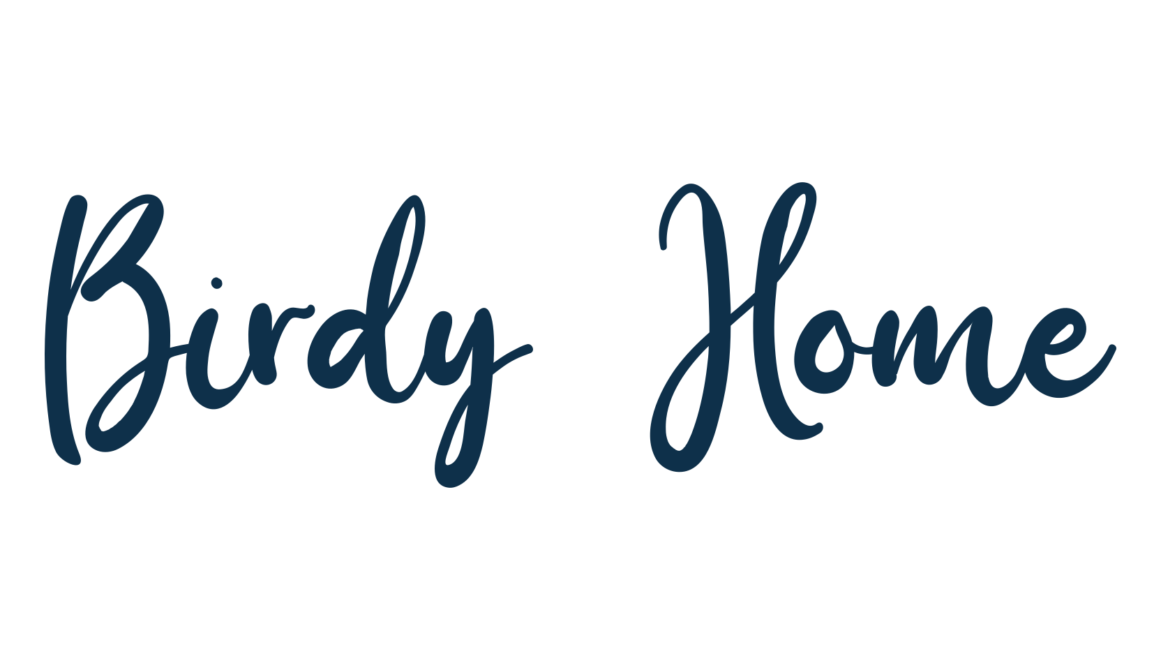 Birdy Home, display market font preview