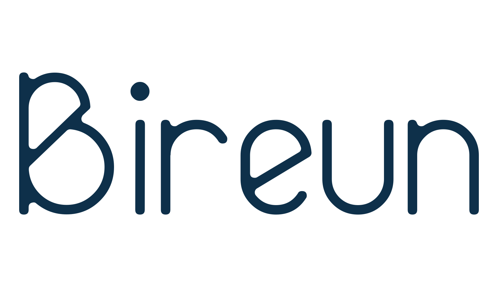 Bireun, sans serif font preview