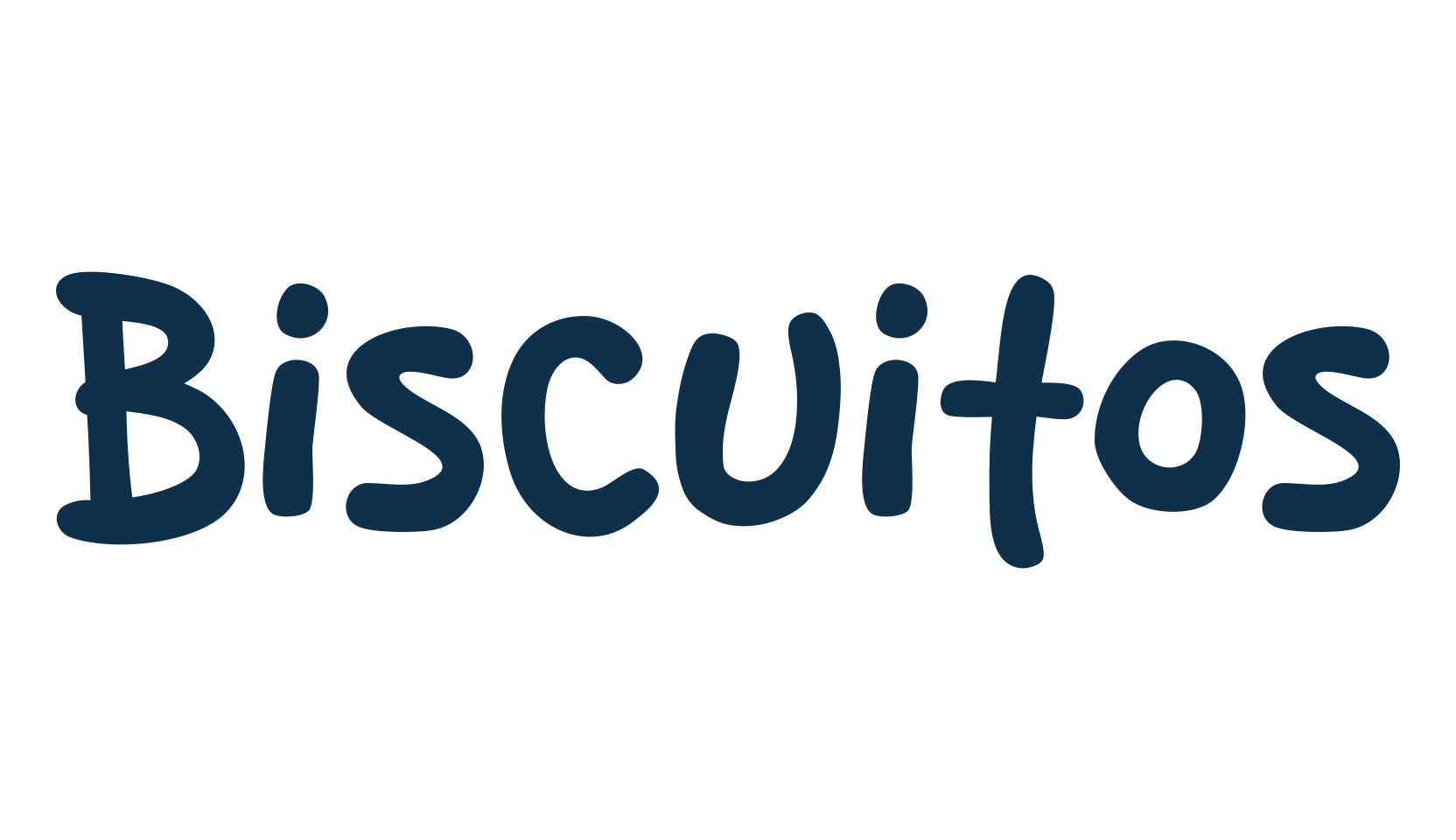 Biscuitos, cartoon font preview