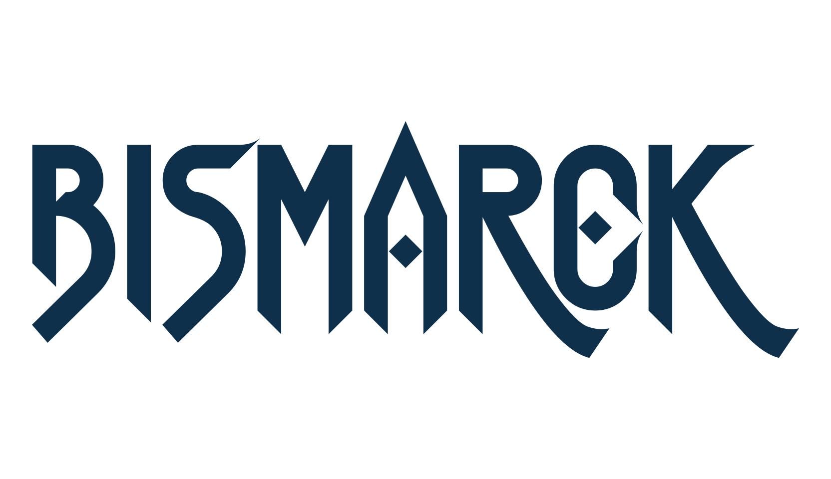 Bismarck, modern font preview